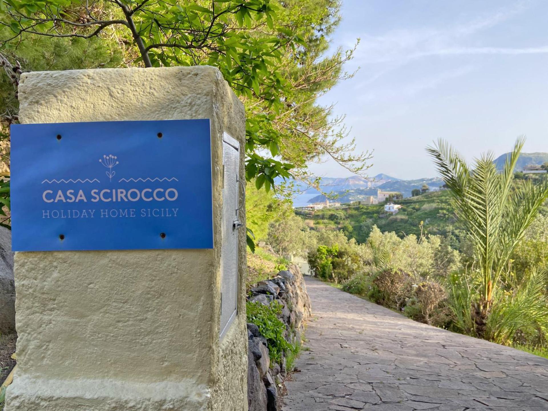 Casa Scirocco Lipari Villa Exterior photo